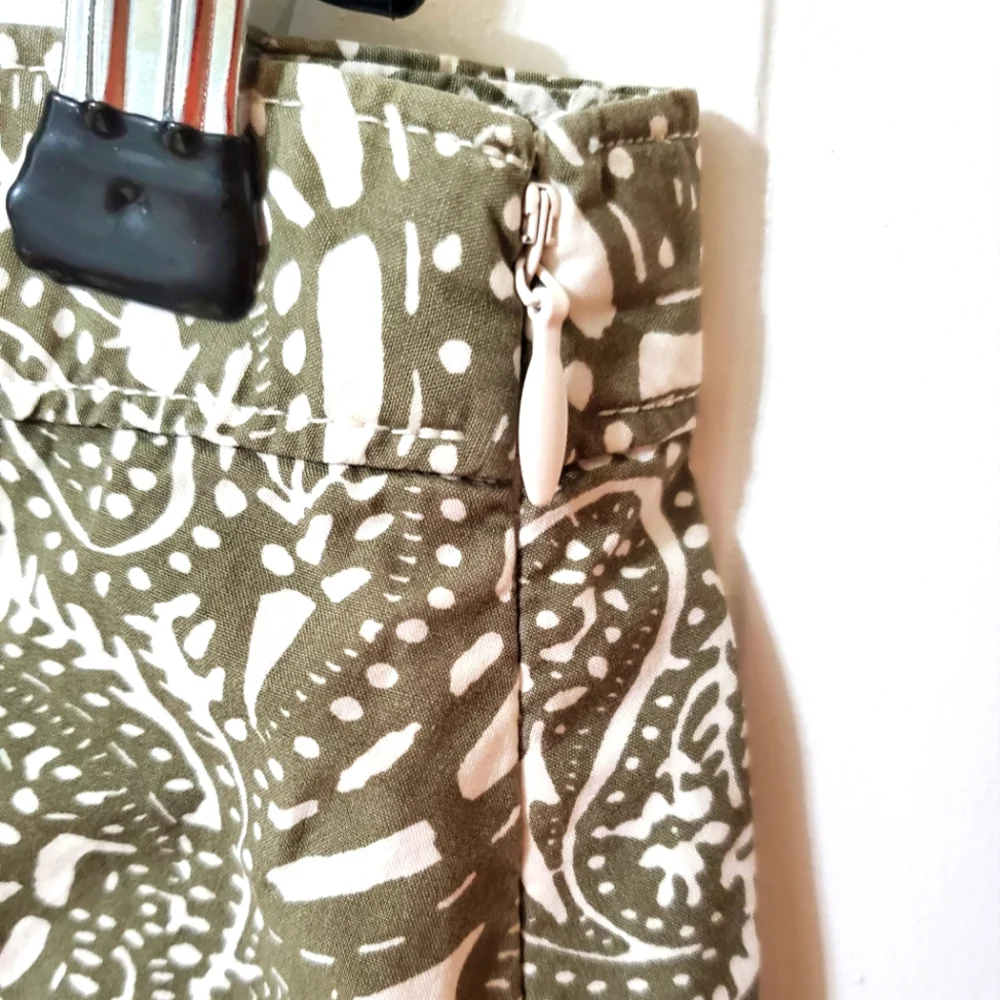 Cotton paisley skirt - Picture 6 of 9